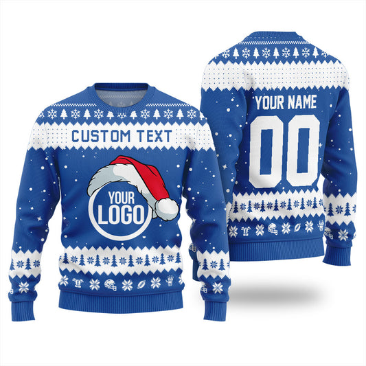 Custom Ugly Sweater With Logo For Men