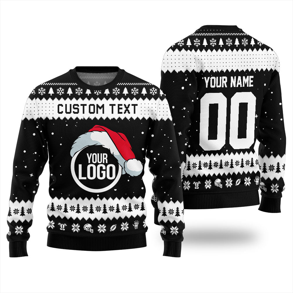 Custom Ugly Sweater With Logo For Team