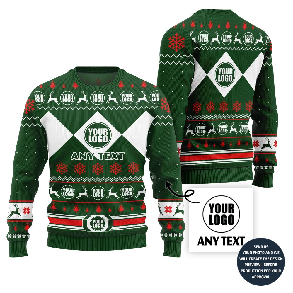 Custom Ugly Sweater With Your Company Logo