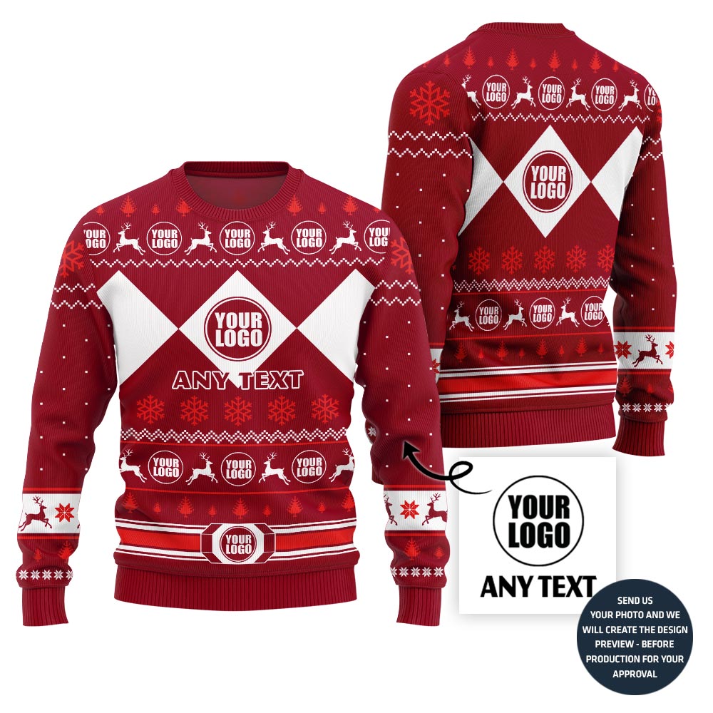 Custom Ugly Sweater With Your Company Logo