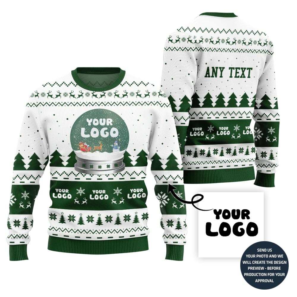 Custom Ugly Xmas Sweater With Your Logo