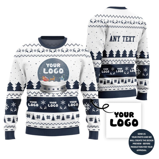 Custom Ugly Xmas Sweater With Your Logo