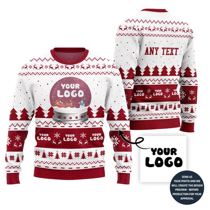 Custom Ugly Xmas Sweater With Your Logo