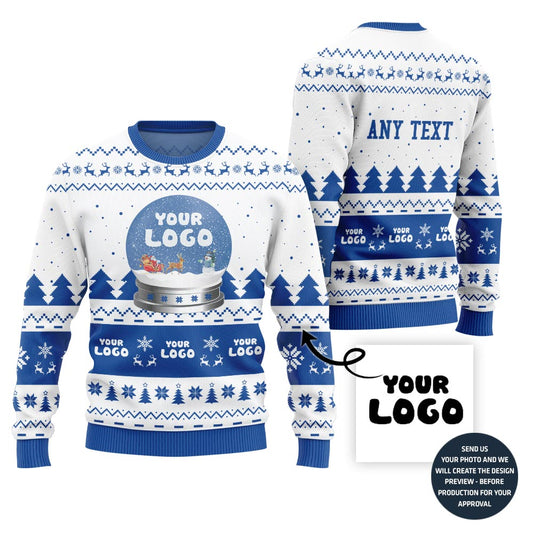 Custom Ugly Xmas Sweater With Your Logo