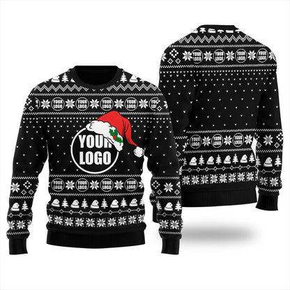 Custom Your Logo Ugly Christmas Sweater Women