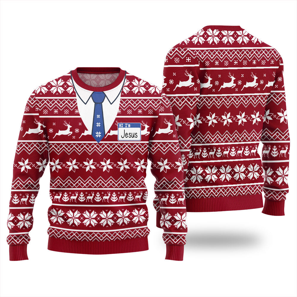 Custom Your Name Christmas Sweater For Women