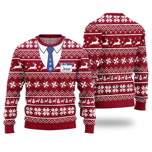 Custom Your Name Christmas Sweater For Women