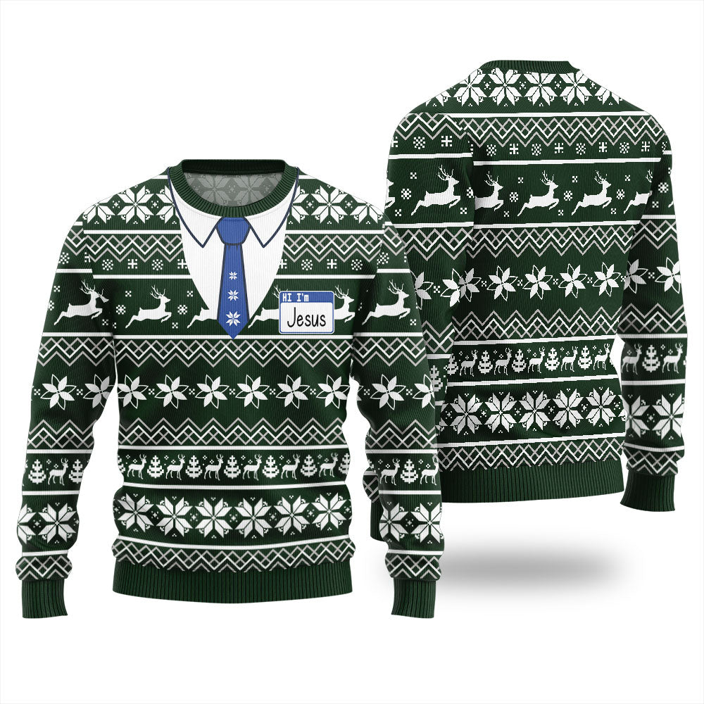 Custom Your Name Christmas Sweater For Women