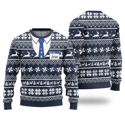 Custom Your Name Christmas Sweater For Women