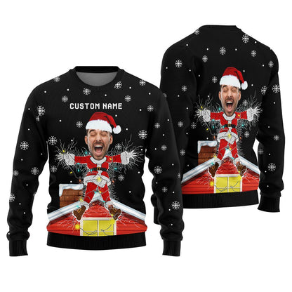 Custom Yourself Christmas Vacation Poster Christmas Sweater Women