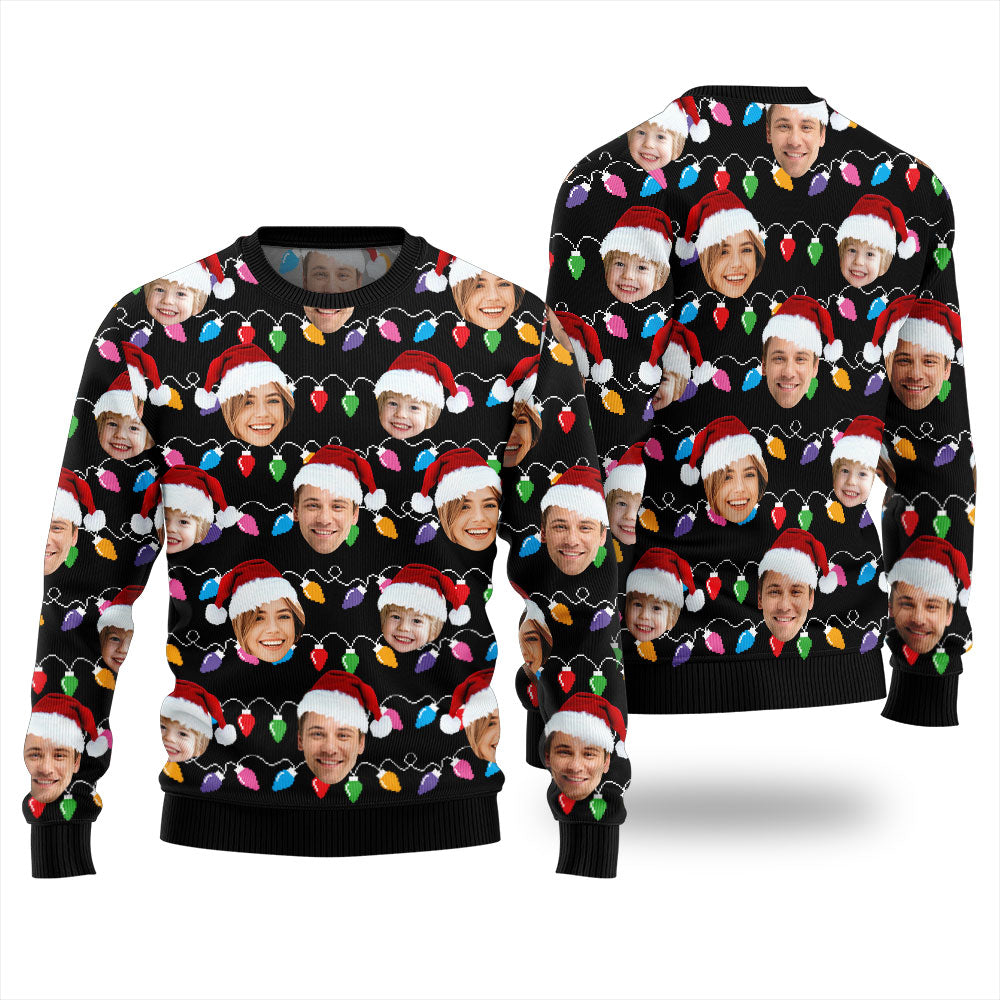 Customize Ugly Christmas Sweater For Men