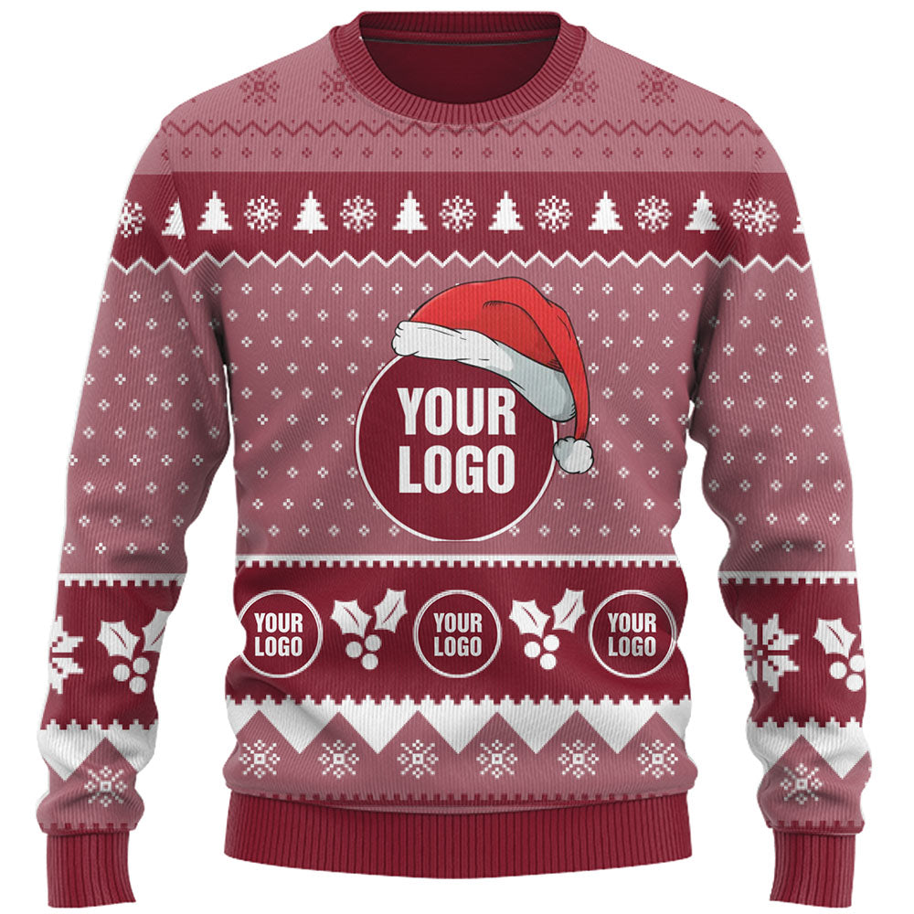 Customize Your Logo Christmas Sweater