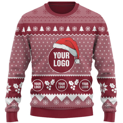 Customize Your Logo Christmas Sweater
