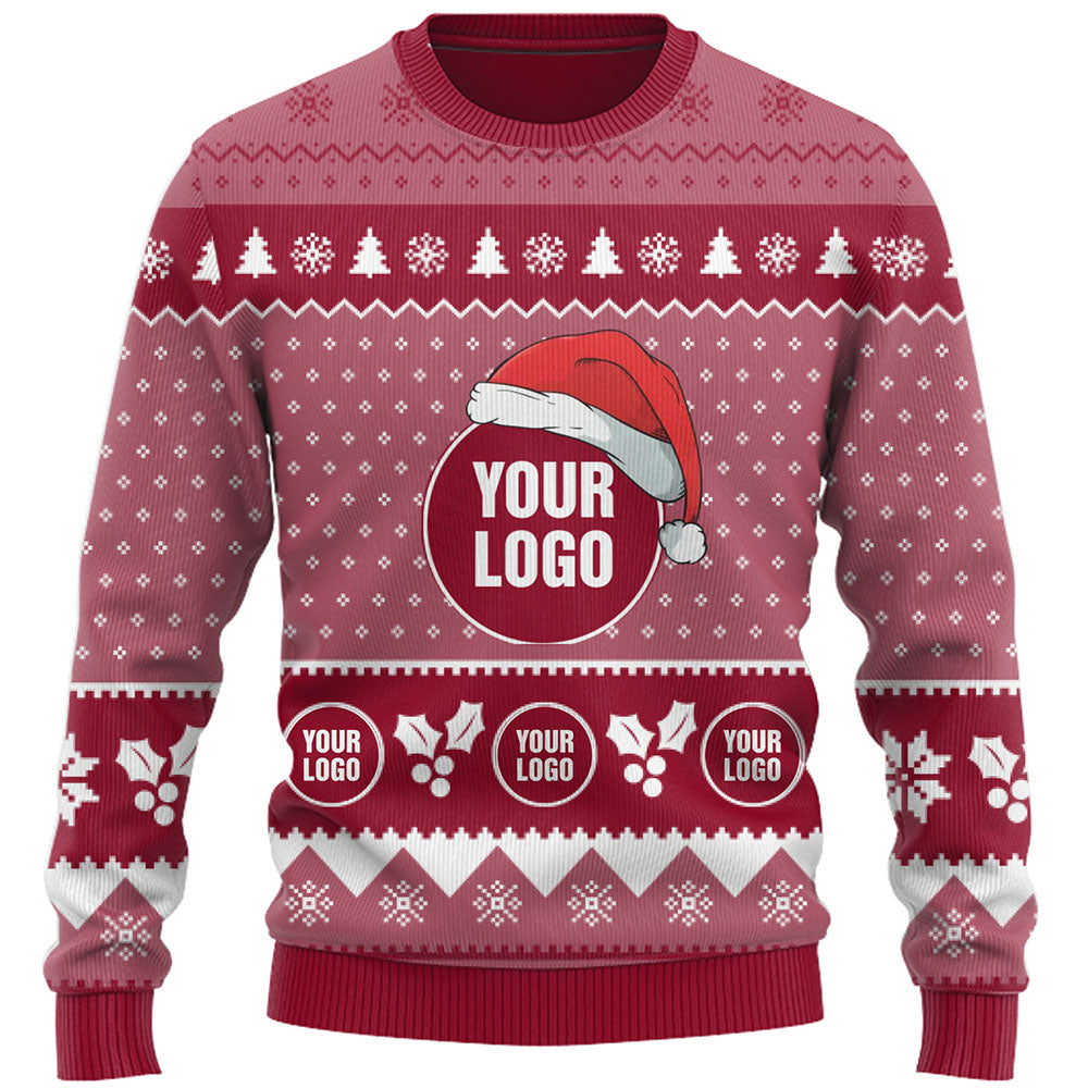 Customize Your Logo Christmas Sweater