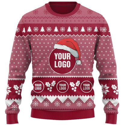 Customize Your Logo Christmas Sweater