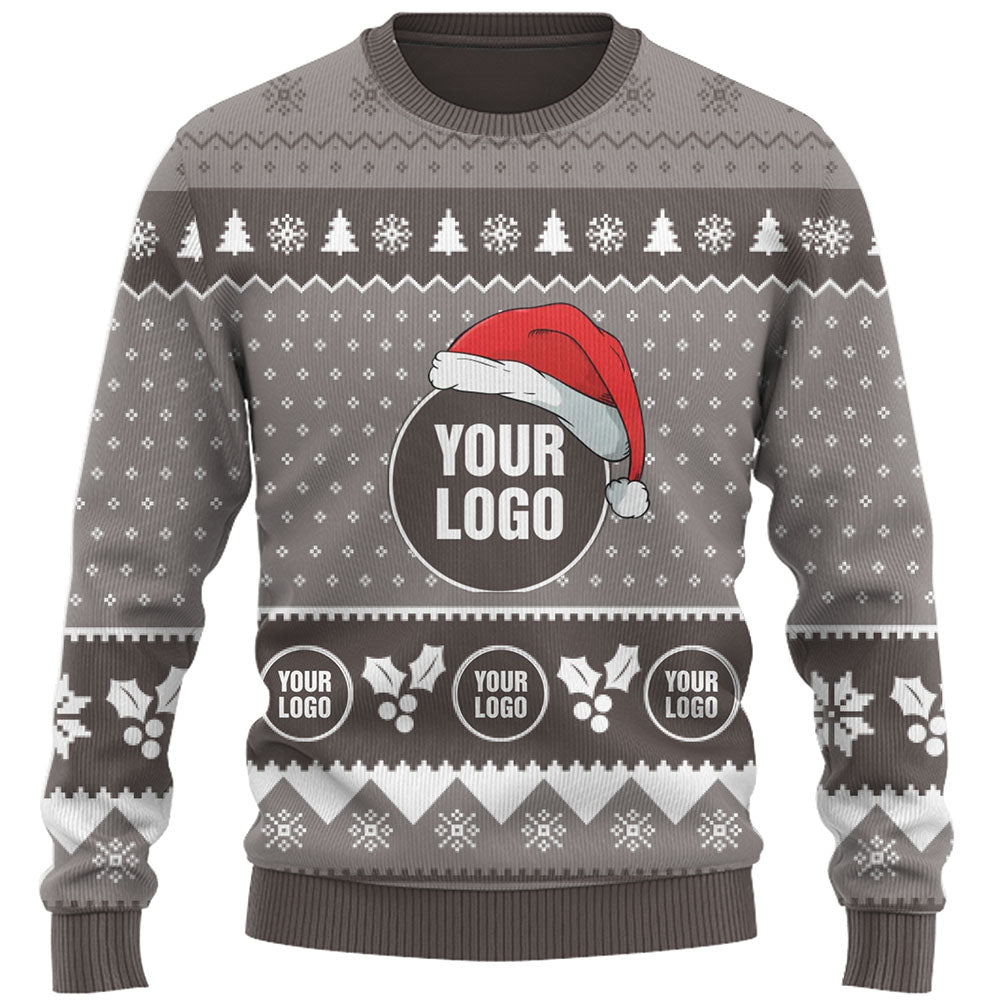 Customize Your Logo Christmas Sweater