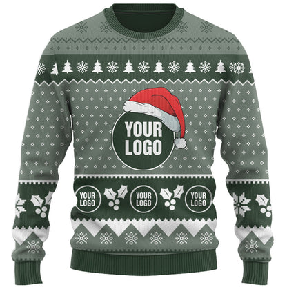 Customize Your Logo Christmas Sweater