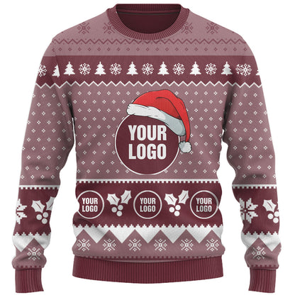 Customize Your Logo Christmas Sweater
