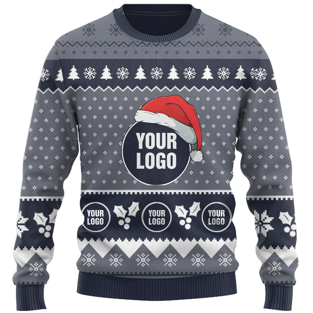 Customize Your Logo Christmas Sweater
