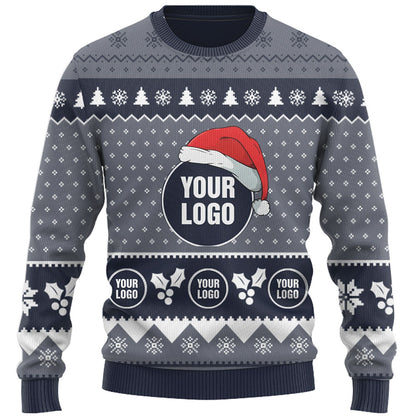 Customize Your Logo Christmas Sweater