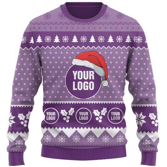 Customize Your Logo Christmas Sweater