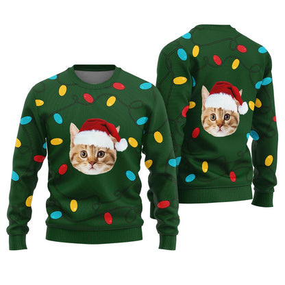 Cute Custom Pet Christmas Sweater