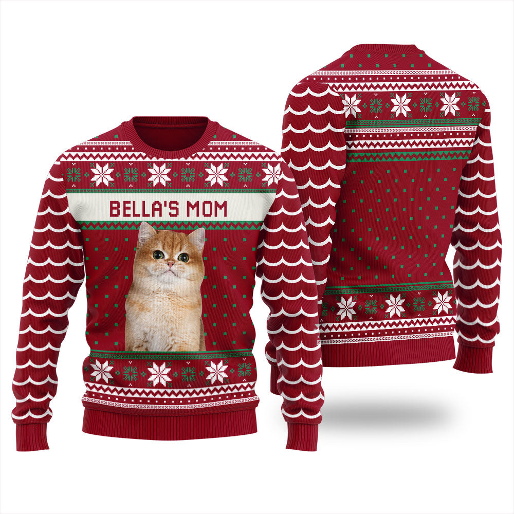 Cute Personalized Pet Ugly Christmas Sweater