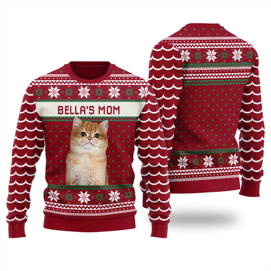 Cute Personalized Pet Ugly Christmas Sweater