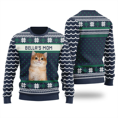 Cute Personalized Pet Ugly Christmas Sweater
