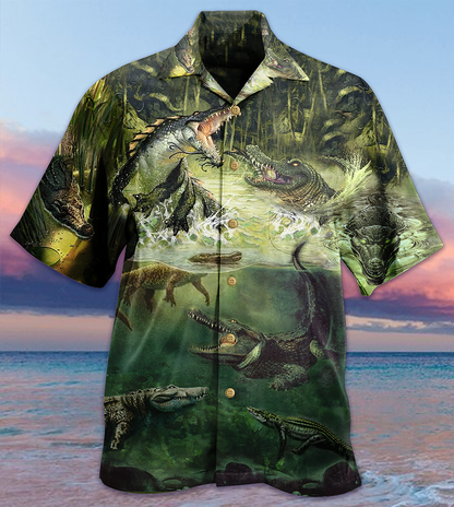 Crocodile Amazing Alligator - Hawaiian Shirt 