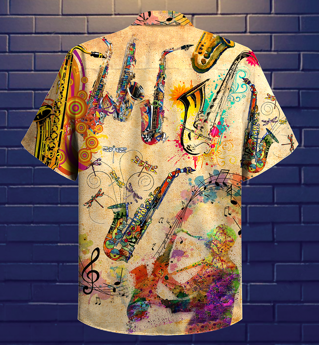 Saxophone Is My Beautiful Life - Hawaiian Shirt 