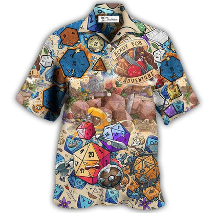Hawaiian Shirt / Adults / S D20 Every Good Story Start With A D20 - Hawaiian Shirt 