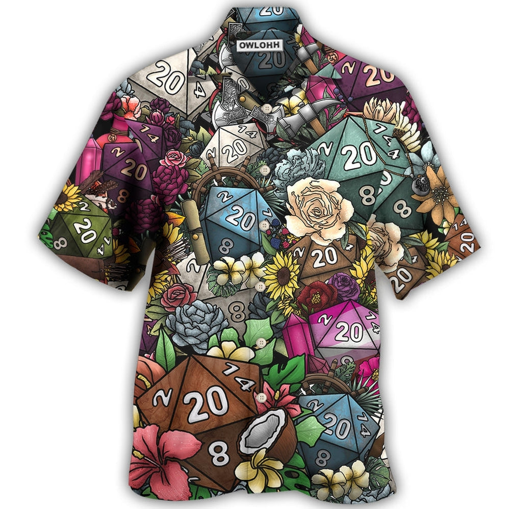 Hawaiian Shirt / Adults / S D20 Loves Flowers - Hawaiian Shirt 
