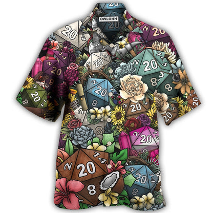 Hawaiian Shirt / Adults / S D20 Loves Flowers - Hawaiian Shirt 