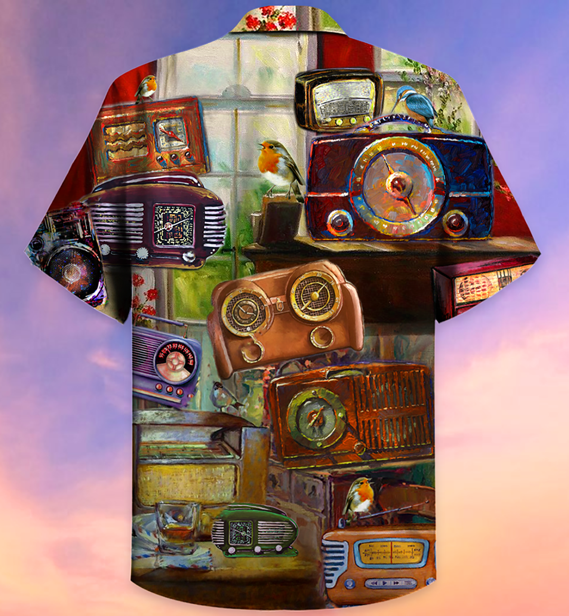 Radio A Peaceful Morning With Radio - Hawaiian Shirt 