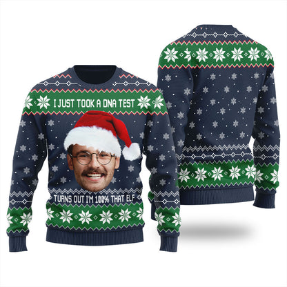 DNA Test 100% ELF Custom Ugly Sweater