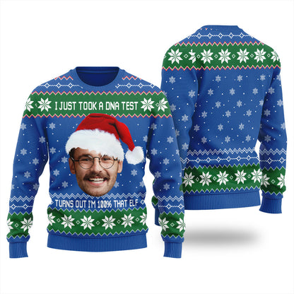 DNA Test 100% ELF Custom Ugly Sweater