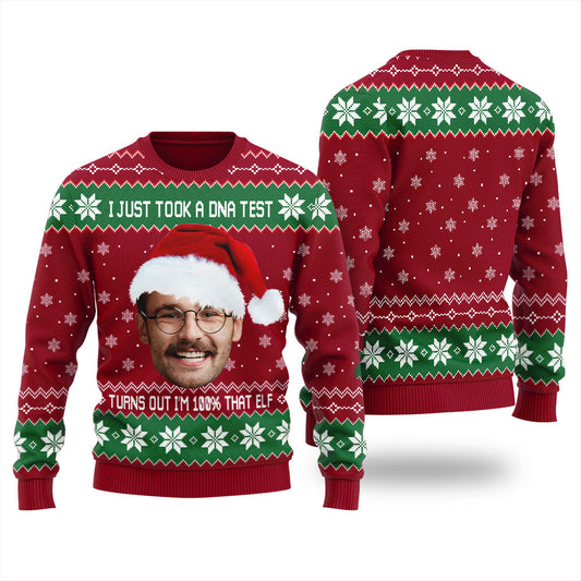 DNA Test 100% ELF Custom Ugly Sweater