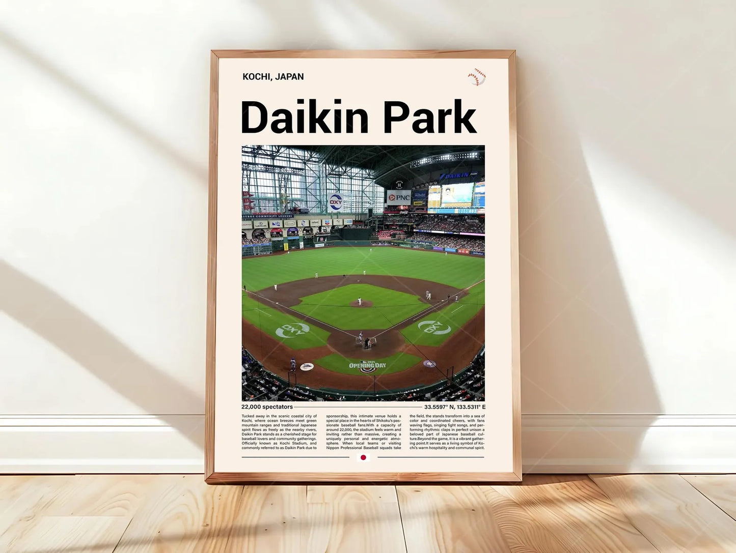 Baseball Stadium Major League Vintage - Vertical Poster - 5to9vibe