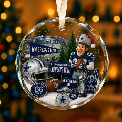All Football Teams Christmas Glass Ornament With Gift Box Trending - 5to9vibe