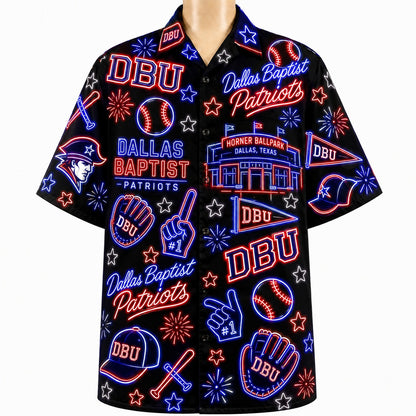 All College Basketball Teams Neon Viber Unisex Hawaiian Shirt For Men & Women