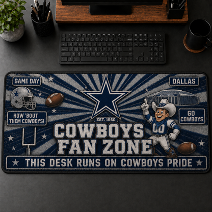 All Football Teams Fans Zone Desk Mat Mouse Pad Plus Size Trending - 5to9vibe