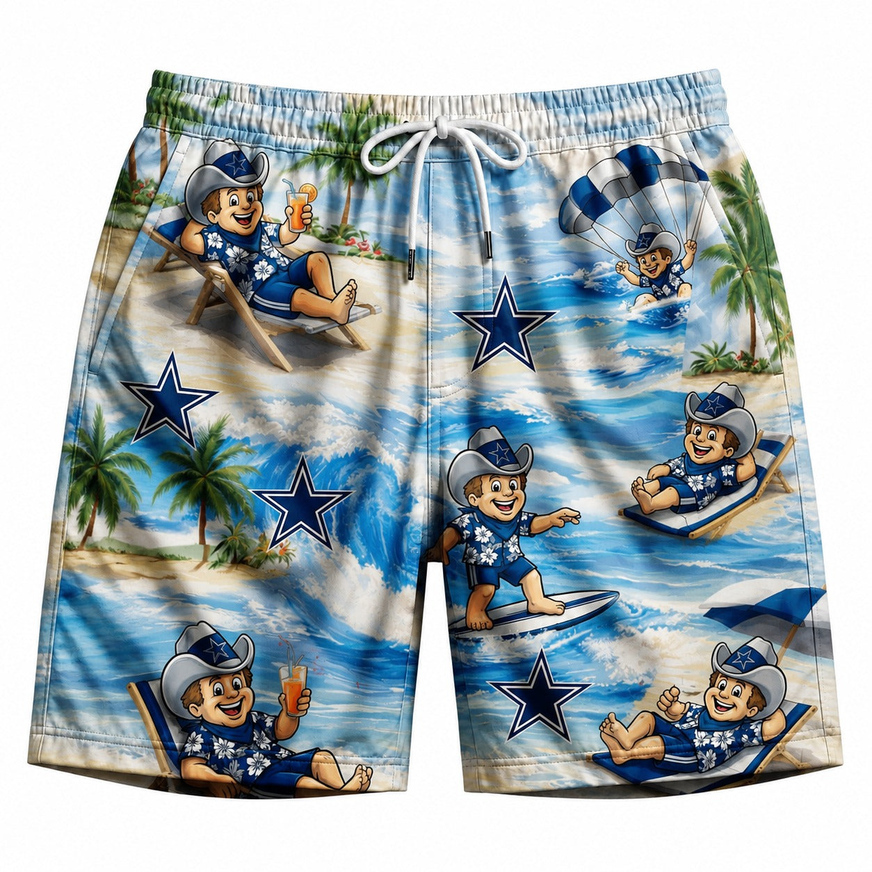 All Football Teams Mascot Beach Viber Unisex Hawaiian Shirt For Men & Women