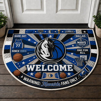 Basketball All Teams Custom Premium Welcome Mat – Personalized Baseball Doormat