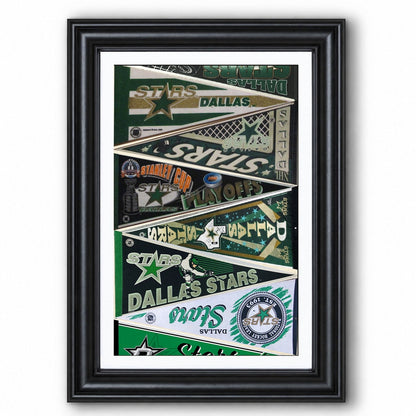 All Hockey Teams Vintage Pennant Anniversary For Fans No Frame Vertical Poster - 5to9vibe