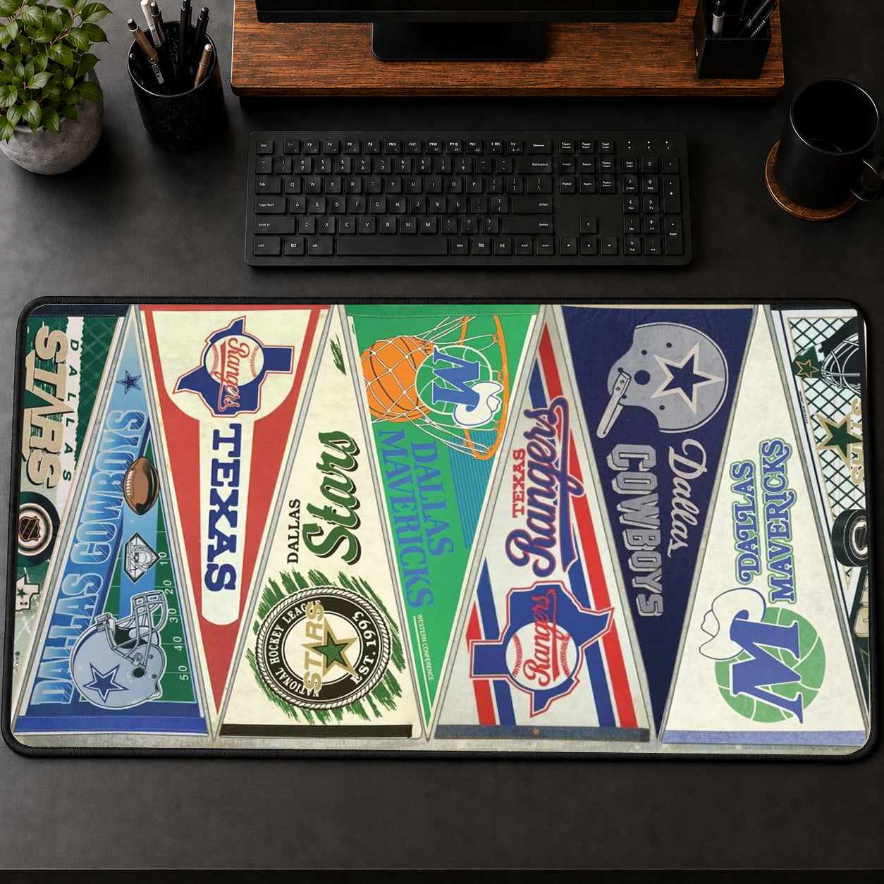 All Sport Teams City Vintage Anniversary For Fans Desk Mat Mouse Pad Trending - 5to9vibe