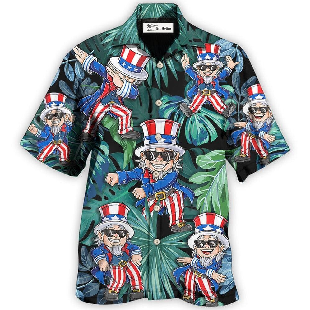 Hawaiian Shirt / Adults / S Dance Independence Day Happy - Hawaiian Shirt 