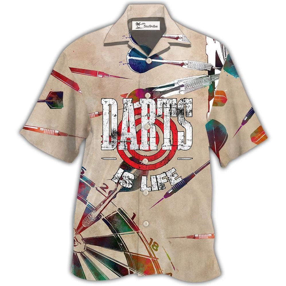 Hawaiian Shirt / Adults / S Darts Is Life Vintage - Hawaiian Shirt 