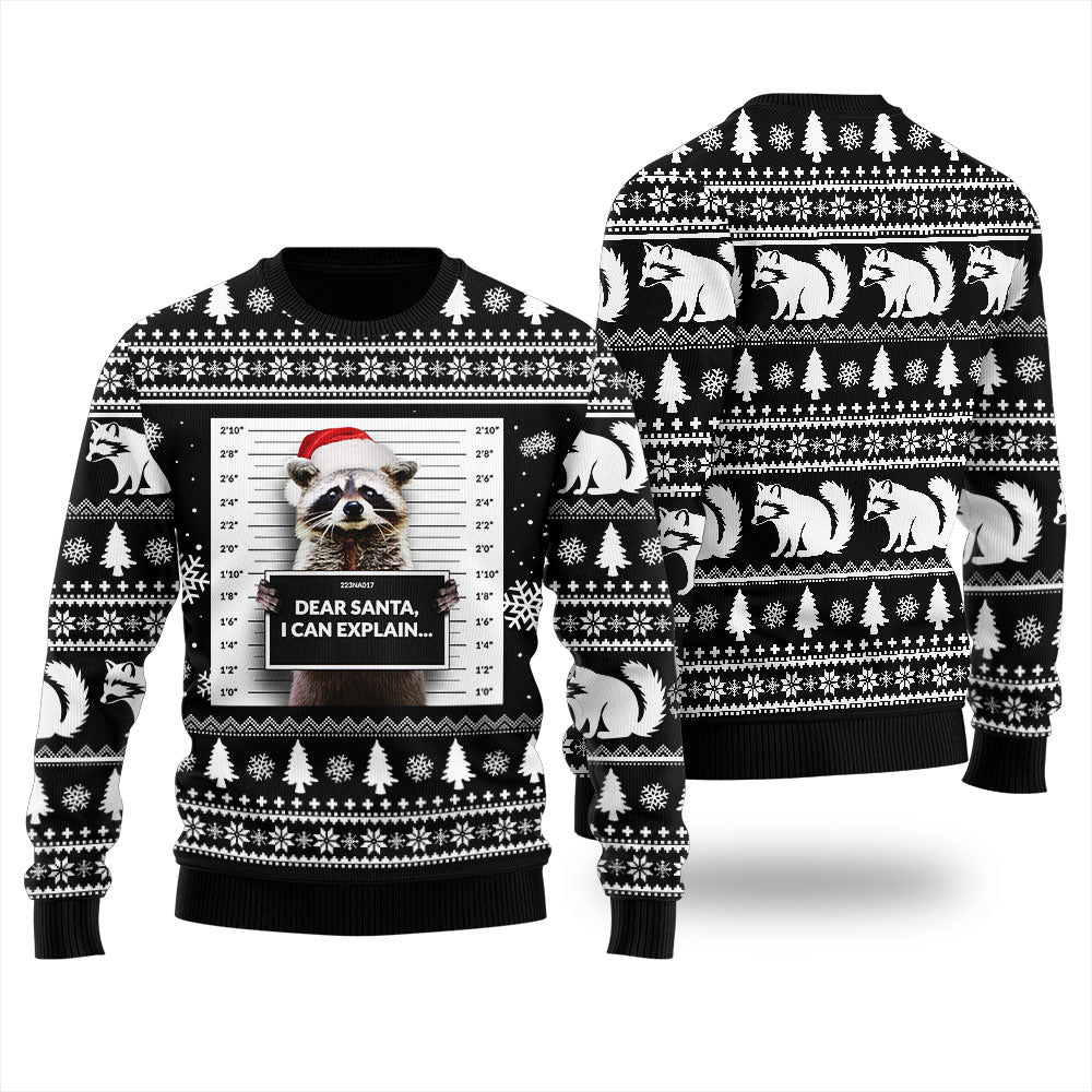 Dear Santa I Can Explain Christmas Sweater Men