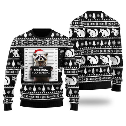 Dear Santa I Can Explain Christmas Sweater Men